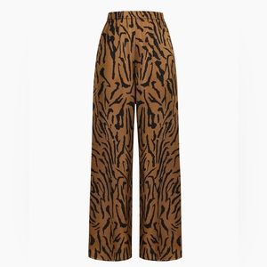 Micas Stripe Print Tiger Pant XS